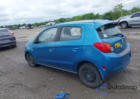 2015 Mitsubishi Mirage De из США, поврежденный, VIN ML32A3HJ0FH037194